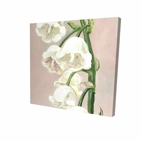 BEGIN HOME DECOR 12 x 12 in. Lily of the Valley Flowers-Print on Canvas 2080-1212-FL370